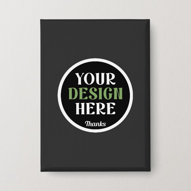 custom, unique, sleek & minimalist hershey®'s kiss button (Front)