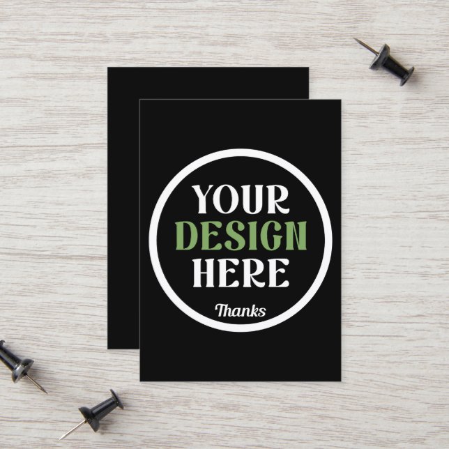 custom, unique, sleek & minimalist hershey®'s kiss calling card (Front/Back In Situ)