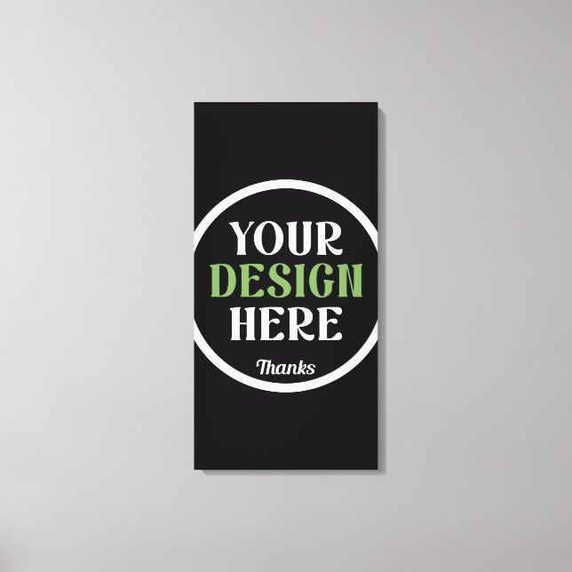 custom, unique, sleek & minimalist hershey®'s kiss canvas print (Front)