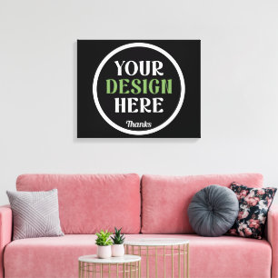 custom, unique, sleek & minimalist hershey®'s kiss canvas print
