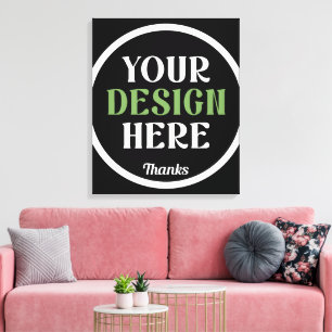 custom, unique, sleek & minimalist hershey®'s kiss canvas print