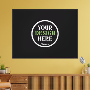 custom, unique, sleek & minimalist hershey®'s kiss canvas print