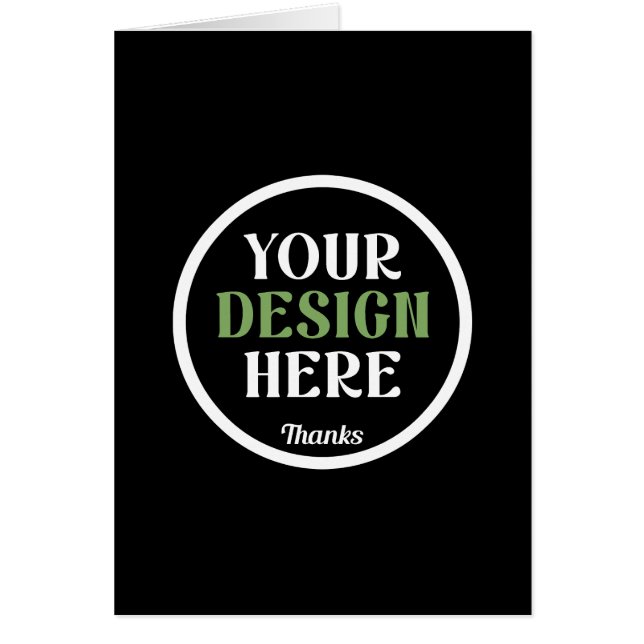 custom, unique, sleek & minimalist hershey®'s kiss cards (Front)