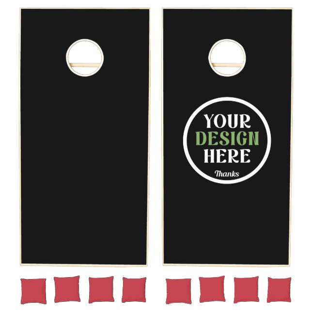 custom, unique, sleek & minimalist hershey®'s kiss cornhole set (Set)