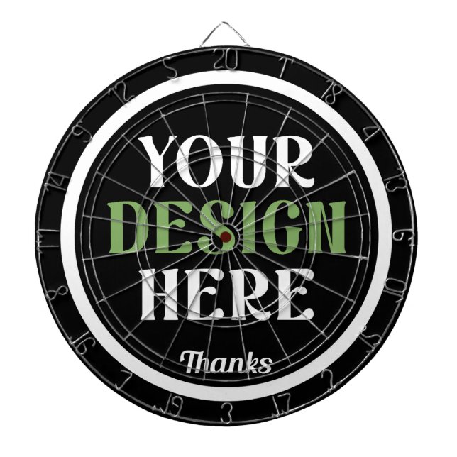 custom, unique, sleek & minimalist hershey®'s kiss dart board (Front)