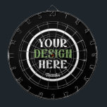 custom, unique, sleek & minimalist hershey®'s kiss dart board<br><div class="desc">This design is accessible to all. Feel free to customize the logo, images, text, and colors according to your preferences. Thank you very much.</div>