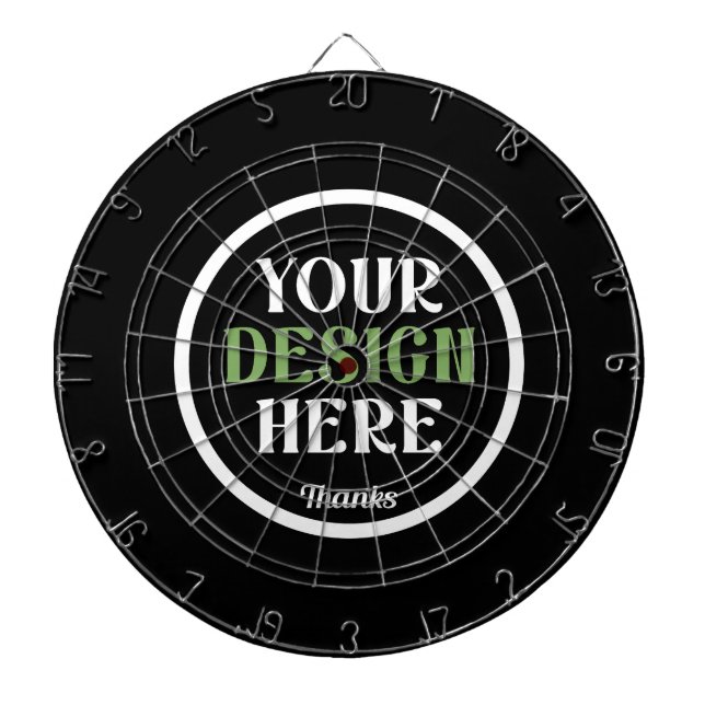 custom, unique, sleek & minimalist hershey®'s kiss dart board (Front)