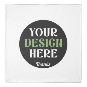 custom, unique, sleek & minimalist hershey®'s kiss duvet cover