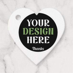 custom, unique, sleek & minimalist hershey®'s kiss favor tags