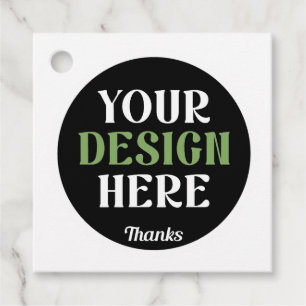 custom, unique, sleek & minimalist hershey®'s kiss favor tags