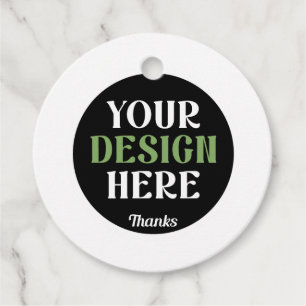 custom, unique, sleek & minimalist hershey®'s kiss favor tags