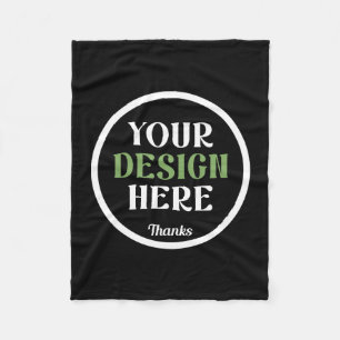 custom, unique, sleek & minimalist hershey®'s kiss fleece blanket
