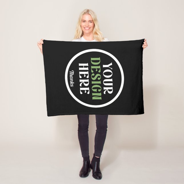 custom, unique, sleek & minimalist hershey®'s kiss fleece blanket (In Situ)