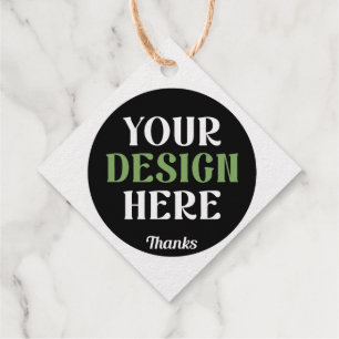 custom, unique, sleek & minimalist hershey®'s kiss foil favor tags