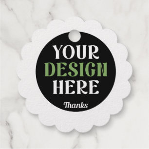 custom, unique, sleek & minimalist hershey®'s kiss foil favor tags