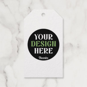 custom, unique, sleek & minimalist hershey®'s kiss foil gift tags