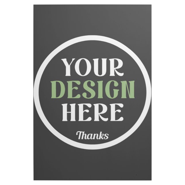 custom, unique, sleek & minimalist hershey®'s kiss gallery wrap (Front)