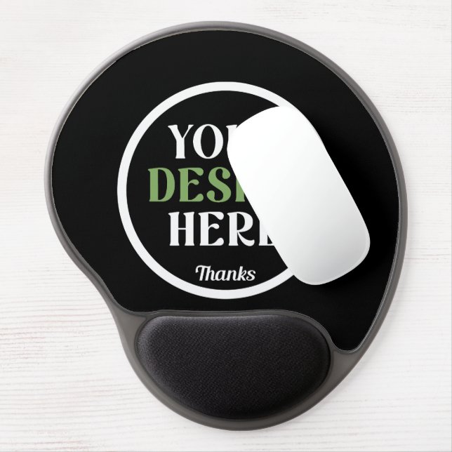 custom, unique, sleek & minimalist hershey®'s kiss gel mouse pad (Left Side)