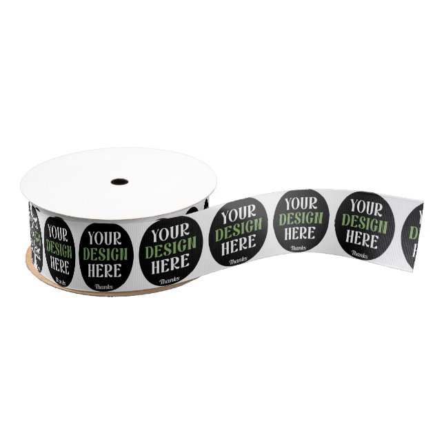 custom, unique, sleek & minimalist hershey®'s kiss grosgrain ribbon (Spool)