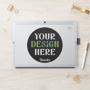 custom, unique, sleek & minimalist hershey®'s kiss HP laptop skin