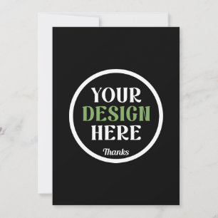 custom, unique, sleek & minimalist hershey®'s kiss invitation