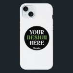 custom, unique, sleek & minimalist hershey®'s kiss iPhone 15 plus case<br><div class="desc">This design is accessible to all. Feel free to customize the logo,  images,  text,  and colors according to your preferences. Thank you very much.</div>