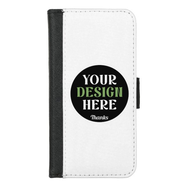 custom, unique, sleek & minimalist hershey®'s kiss iPhone wallet case (Front)