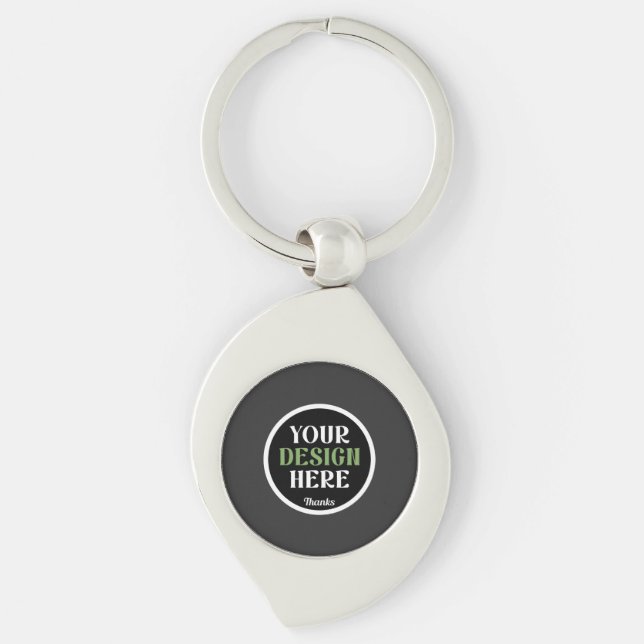 custom, unique, sleek & minimalist hershey®'s kiss keychain (Front)