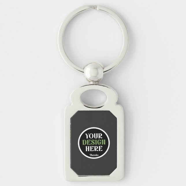 custom, unique, sleek & minimalist hershey®'s kiss keychain (Front)