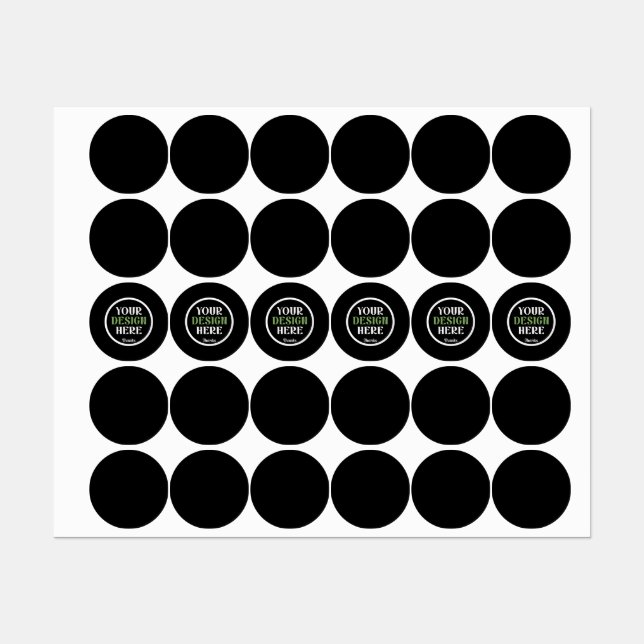 custom, unique, sleek & minimalist hershey®'s kiss kids' labels (Sheet)