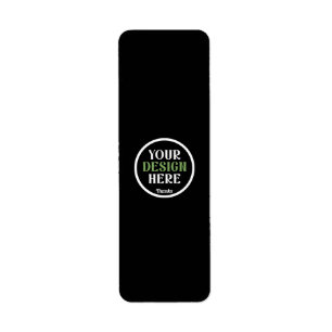 custom, unique, sleek & minimalist hershey®'s kiss label