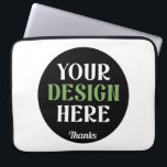 custom, unique, sleek & minimalist hershey®'s kiss laptop sleeve<br><div class="desc">This design is accessible to all. Feel free to customize the logo,  images,  text,  and colors according to your preferences. Thank you very much.</div>