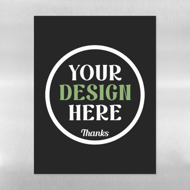 custom, unique, sleek & minimalist hershey®'s kiss magnetic dry erase sheet (Vertical)