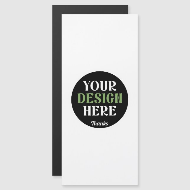 custom, unique, sleek & minimalist hershey®'s kiss magnetic invitation (Front/Back)