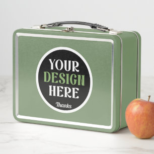 custom, unique, sleek & minimalist hershey®'s kiss metal lunch box