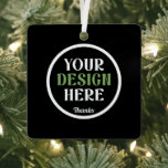 custom, unique, sleek &amp; minimalist hershey&#174;&#39;s kiss metal ornament