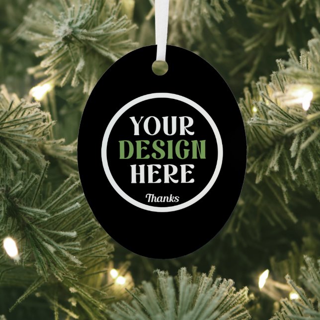 custom, unique, sleek & minimalist hershey®'s kiss metal ornament (Insitu)