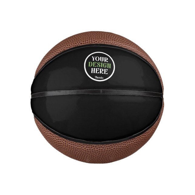 custom, unique, sleek & minimalist hershey®'s kiss mini basketball (Front)