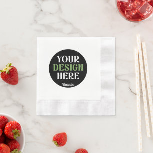 custom, unique, sleek & minimalist hershey®'s kiss napkins