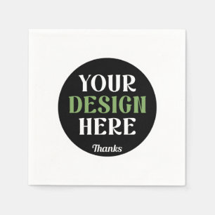 custom, unique, sleek & minimalist hershey®'s kiss napkins