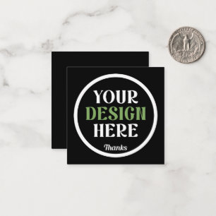 custom, unique, sleek & minimalist hershey®'s kiss note card