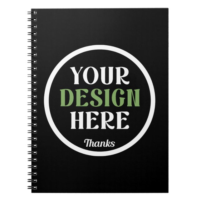 custom, unique, sleek & minimalist hershey®'s kiss notebook (Front)