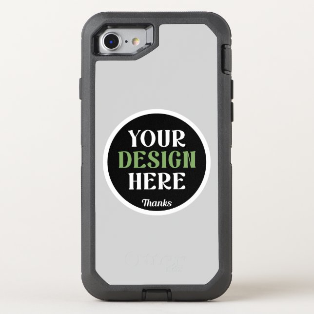 custom, unique, sleek & minimalist hershey®'s kiss otterbox iPhone case (Back)