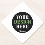 custom, unique, sleek &amp; minimalist hershey&#174;&#39;s kiss paper coaster