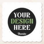 custom, unique, sleek &amp; minimalist hershey&#174;&#39;s kiss paper coaster