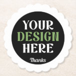 custom, unique, sleek &amp; minimalist hershey&#174;&#39;s kiss paper coaster