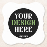 custom, unique, sleek &amp; minimalist hershey&#174;&#39;s kiss paper coaster