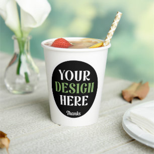 custom, unique, sleek & minimalist hershey®'s kiss paper cups