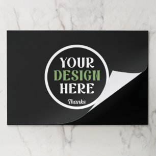 custom, unique, sleek & minimalist hershey®'s kiss paper pad