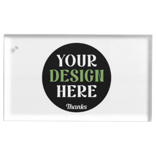 custom, unique, sleek & minimalist hershey®'s kiss place card holder